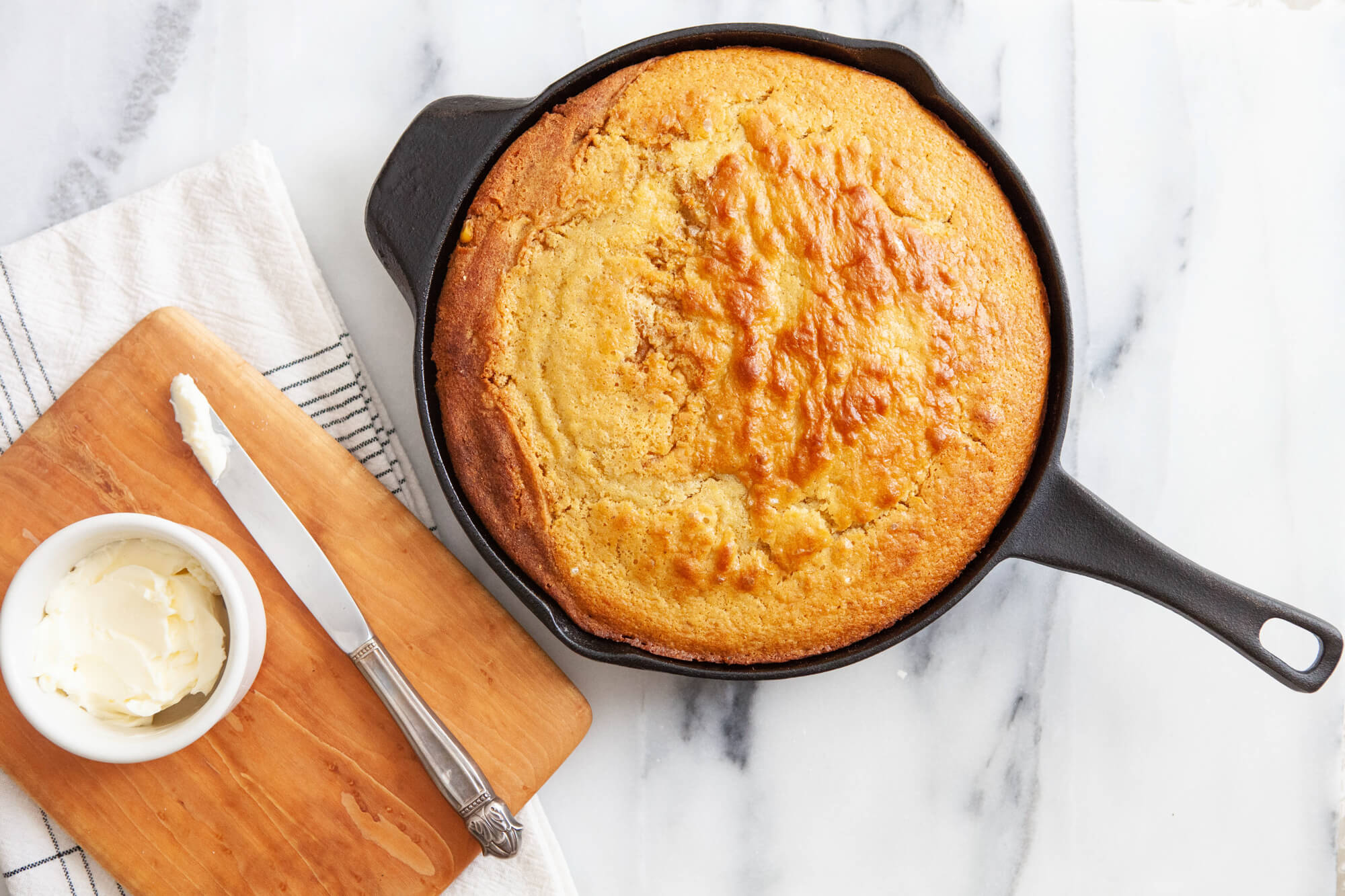 Honeyed Skillet Cornbread, Recipes